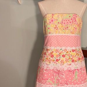 Lilly Pulitzer Strapless Dress